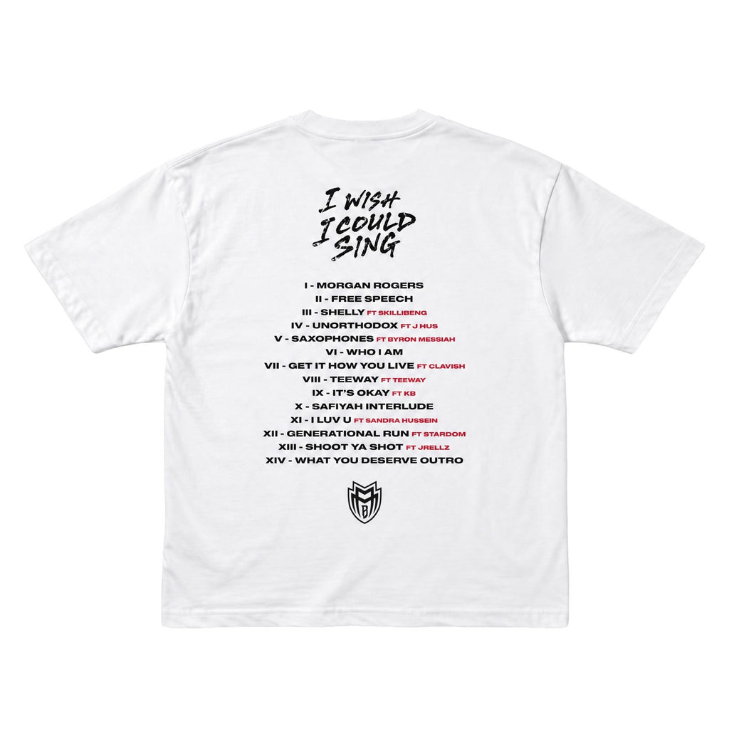 BLOOD DIAMOND | WHITE TEE