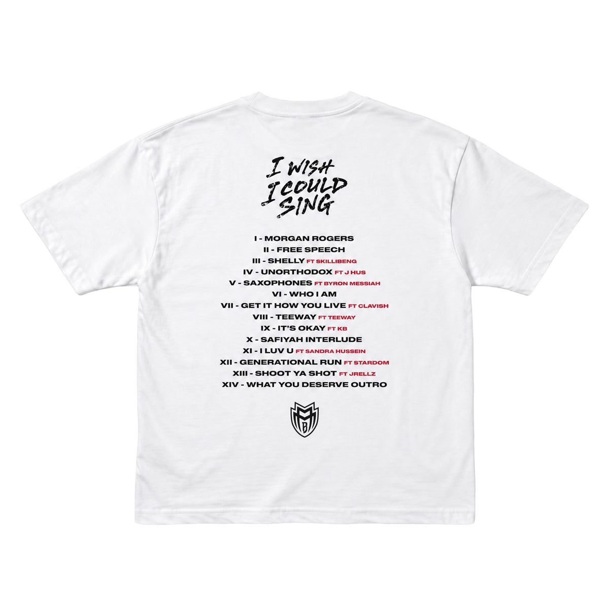 BLOOD DIAMOND | WHITE TEE
