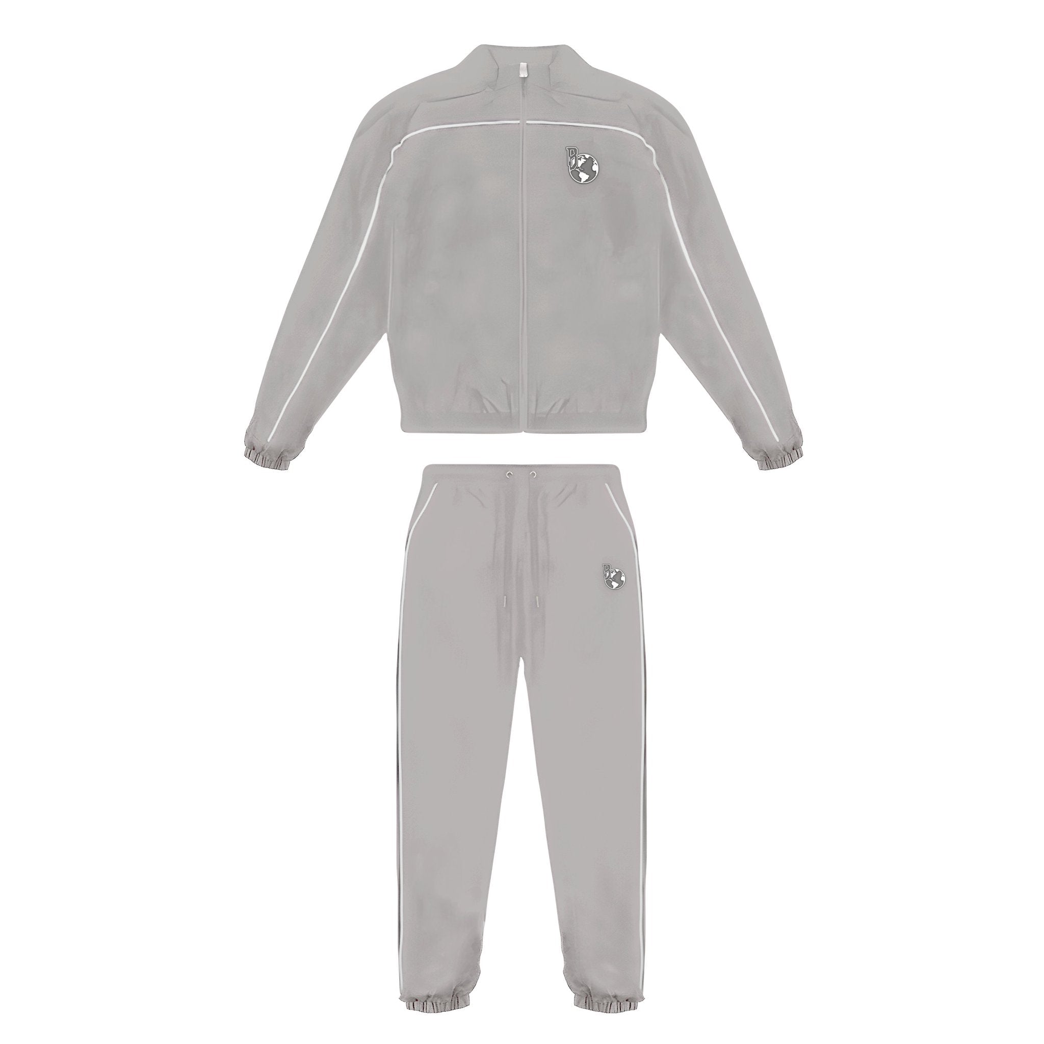 GREY/WHITE | SHELLSUIT