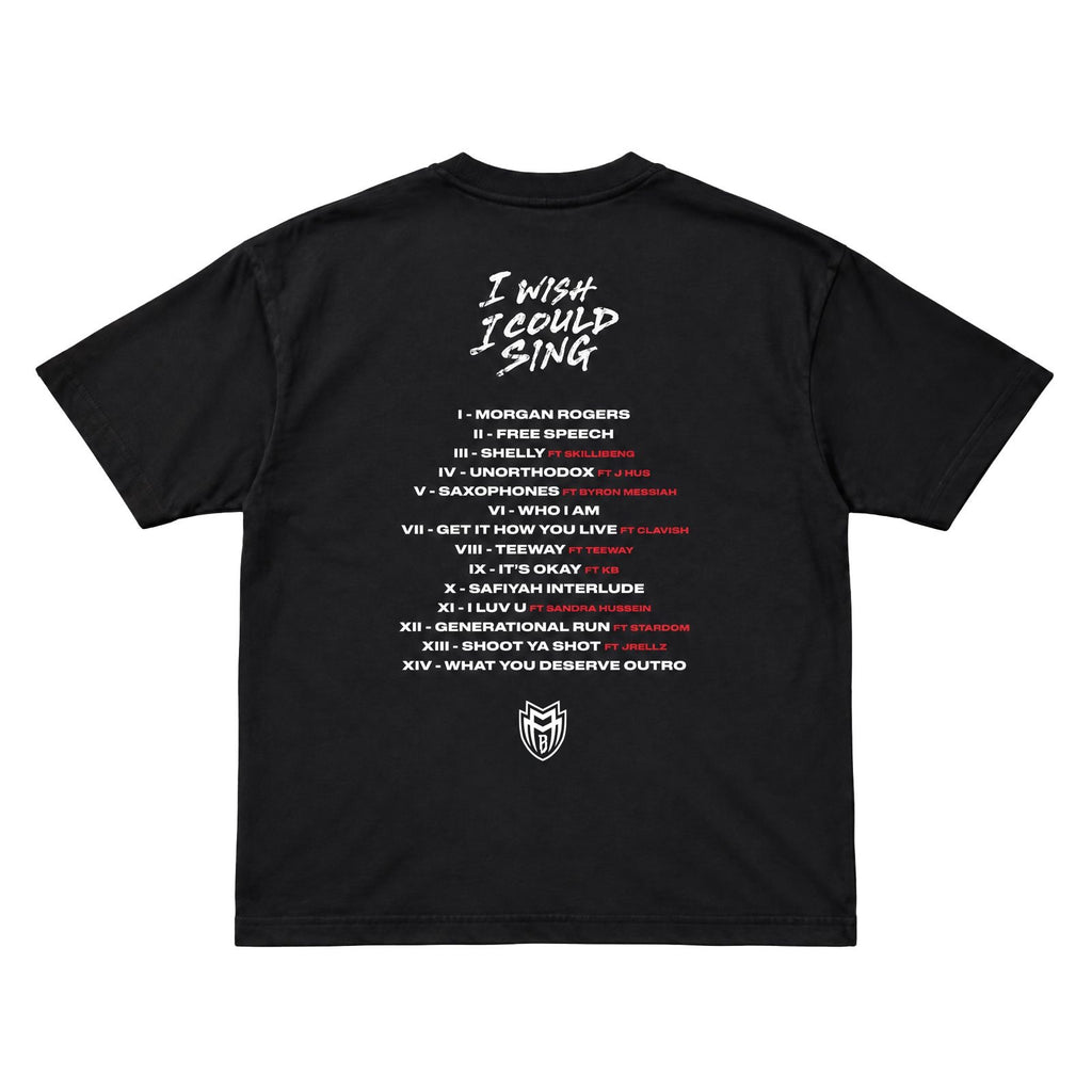 BLOOD DIAMOND | BLACK TEE