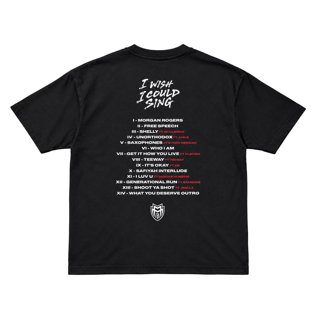 BLOOD DIAMOND | BLACK TEE