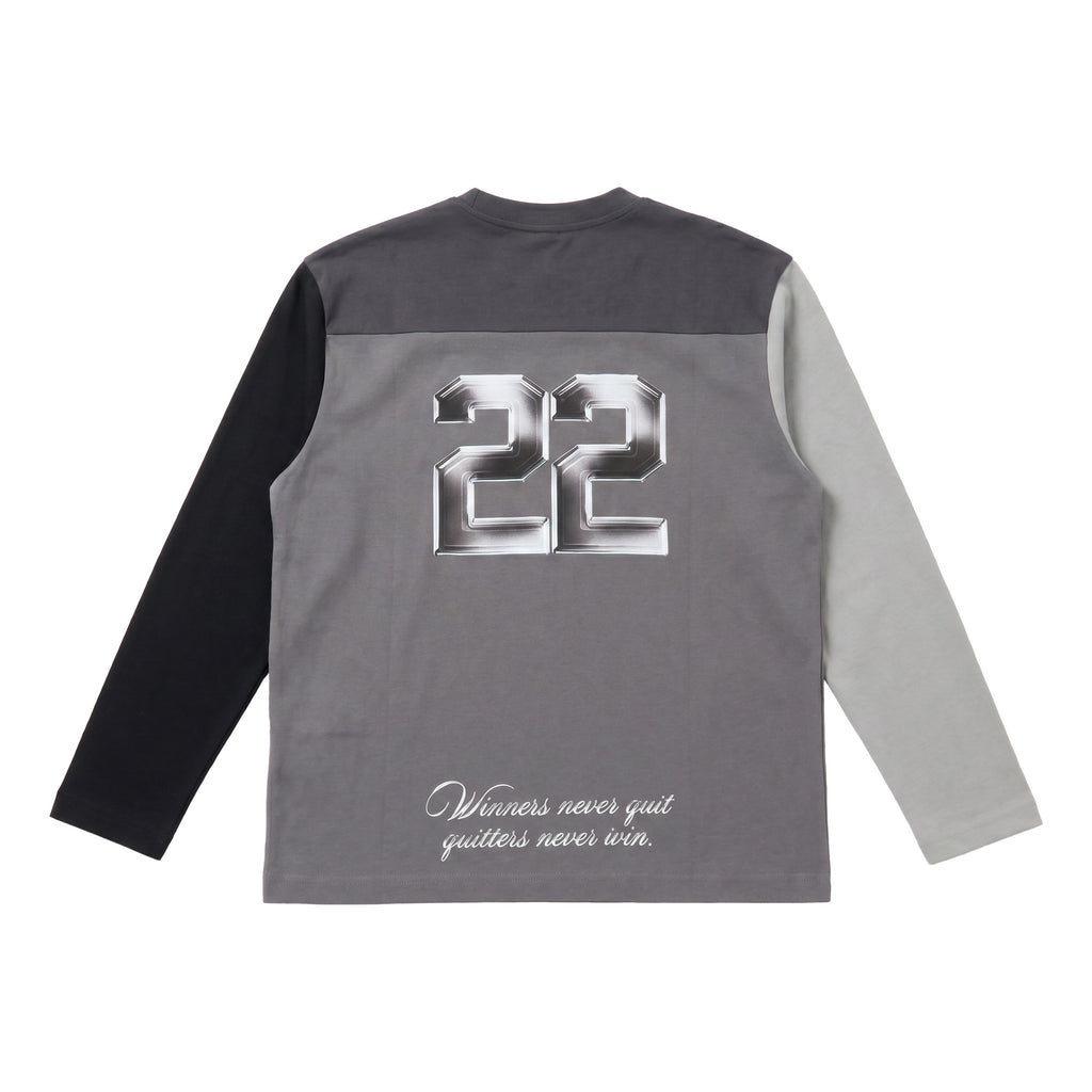 BLACK/GREY | LONG SLEEVE JERSEY [LIMITED EDITION]