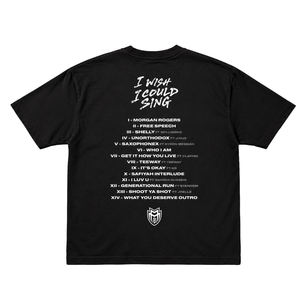 DOUBLE M | BLACK TEE