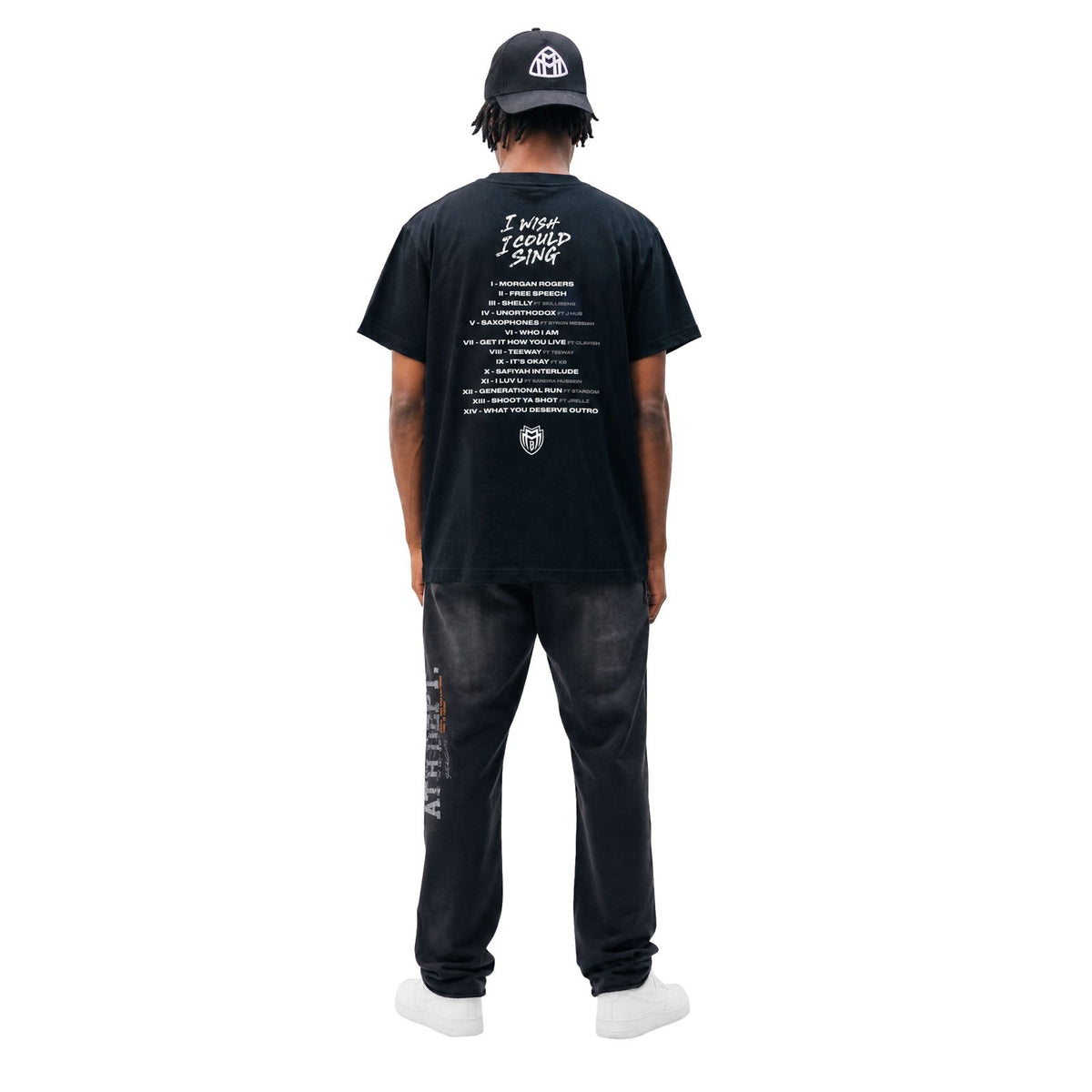 DOUBLE M | BLACK TEE