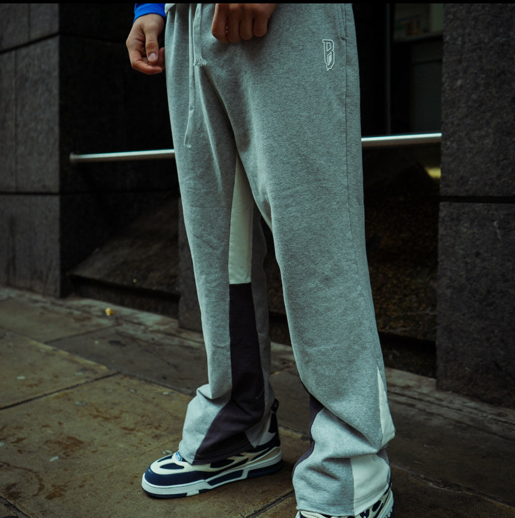 GREY | FLARE PANTS
