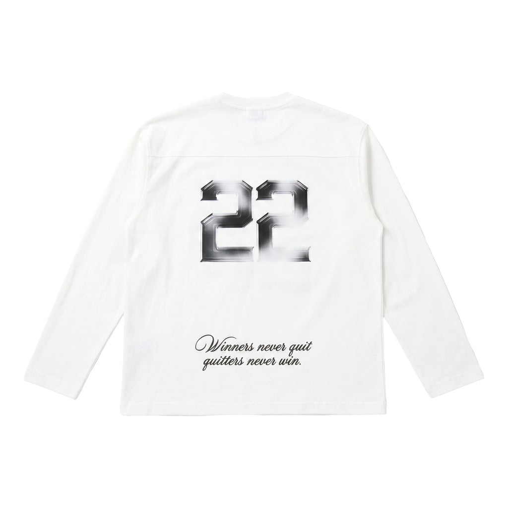 WHITE | LONG SLEEVE JERSEY