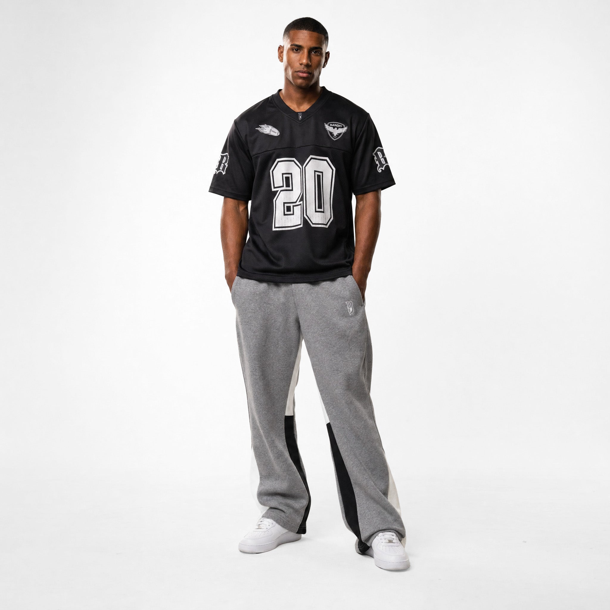 BLACK/WHITE | JERSEY