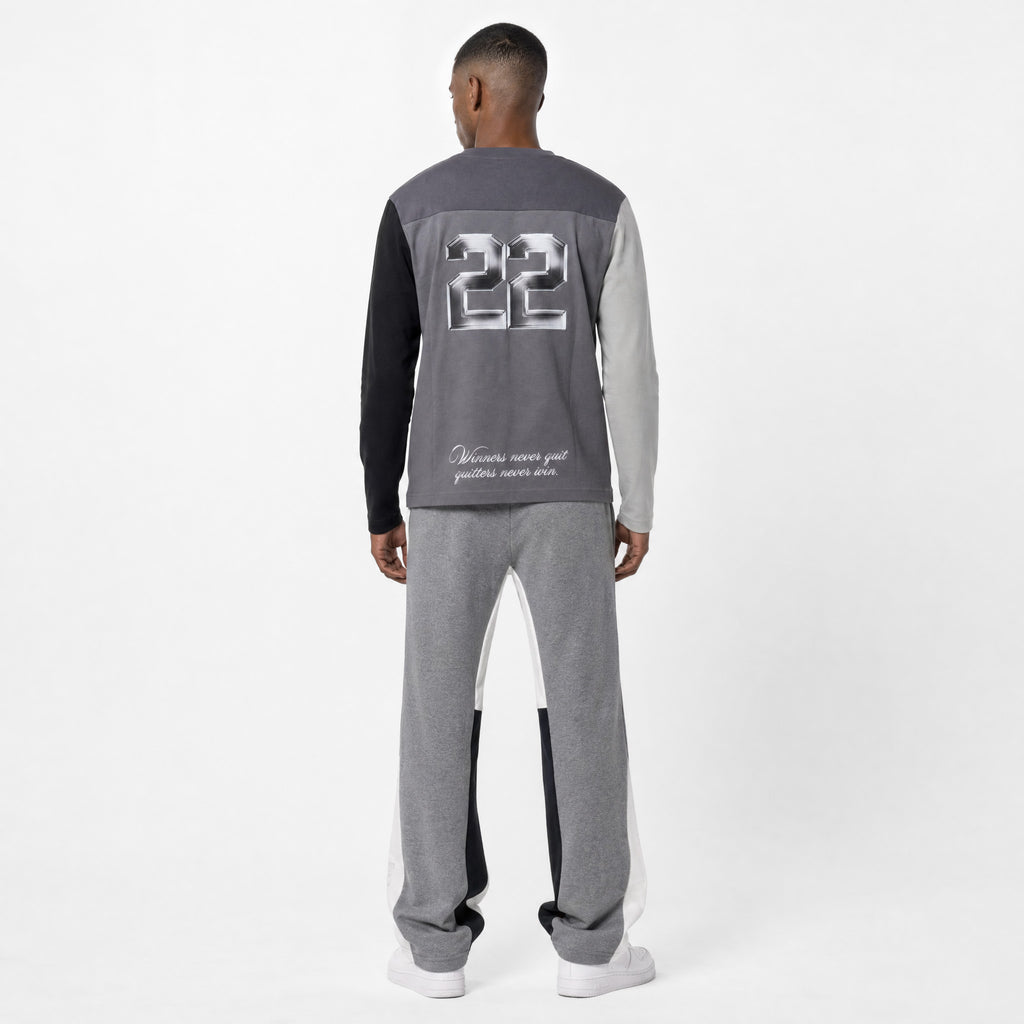 BLACK/GREY | LONG SLEEVE JERSEY [LIMITED EDITION]