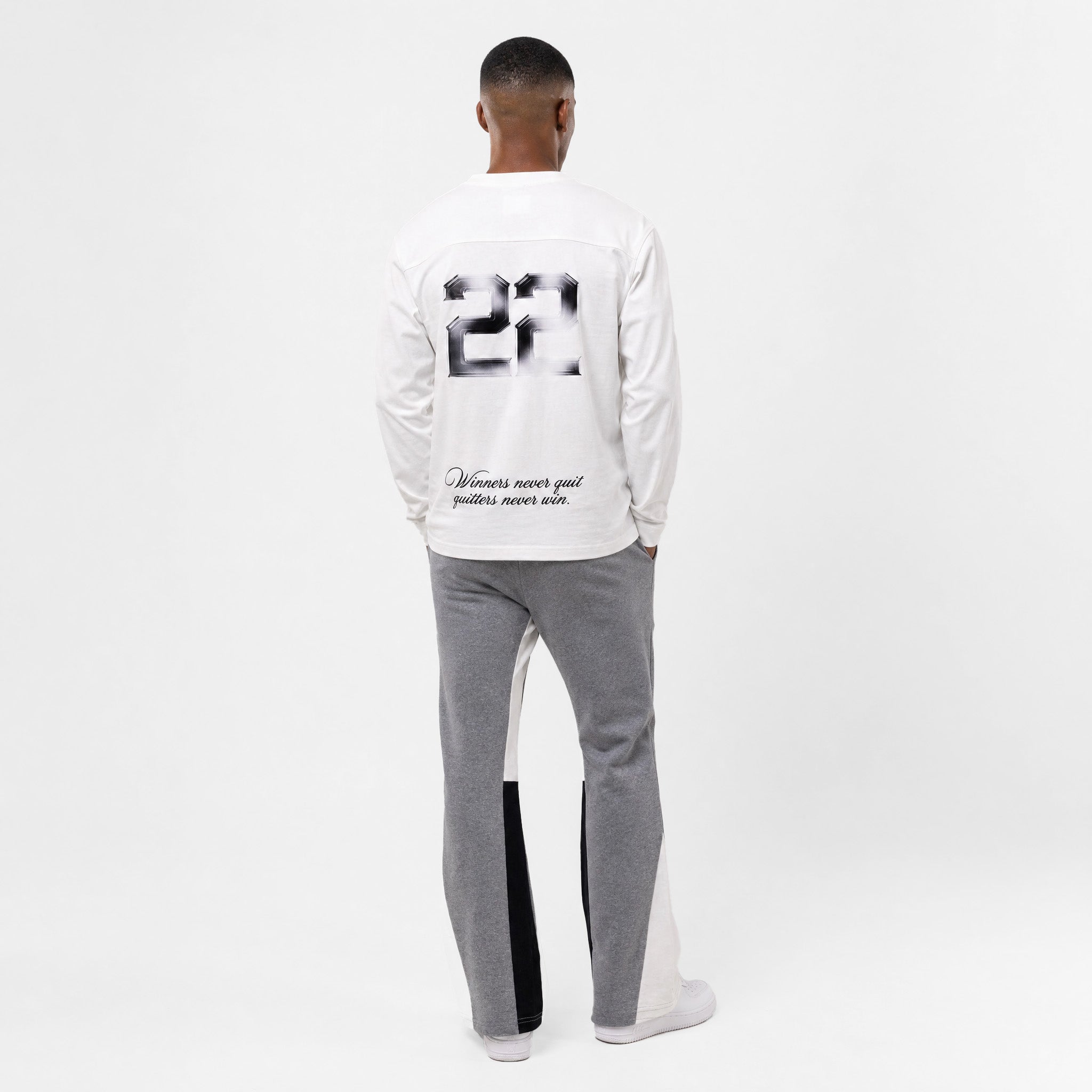 WHITE | LONG SLEEVE JERSEY