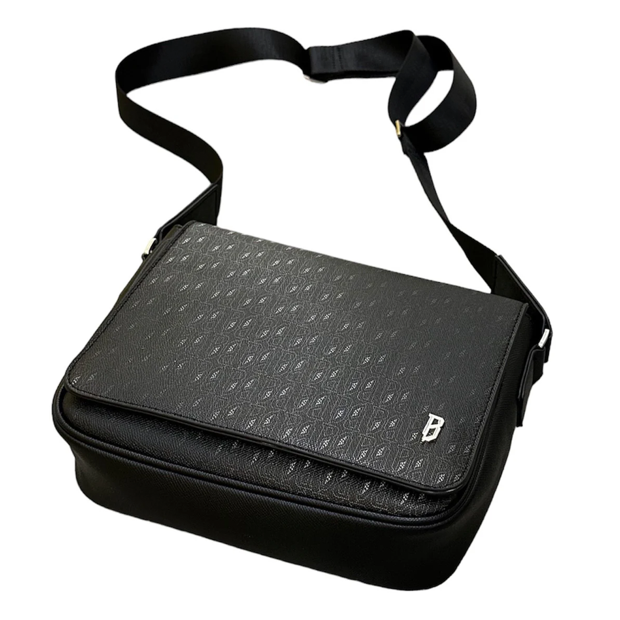 BLACK | MESSENGER BAG
