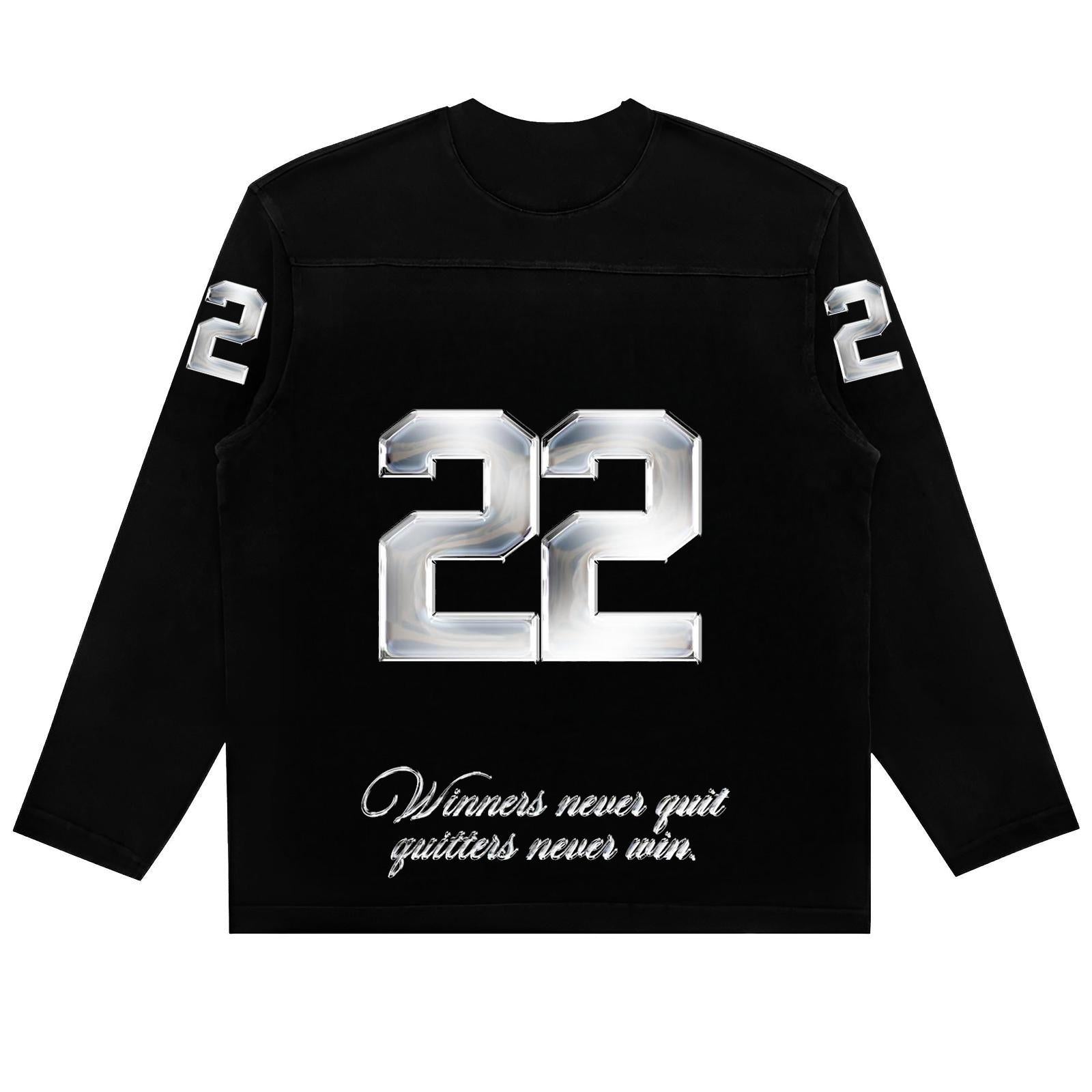 BLACK | LONG SLEEVE JERSEY