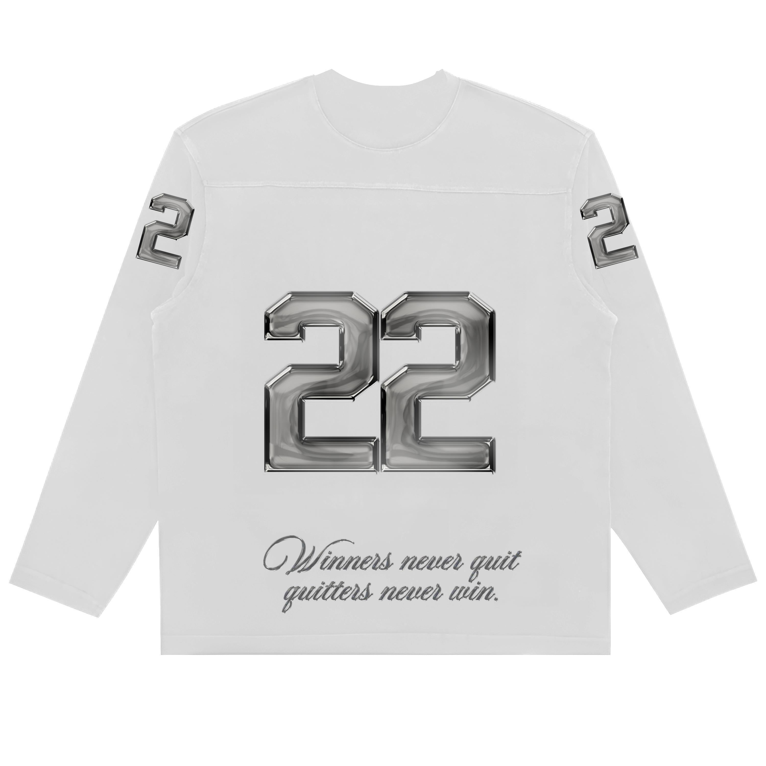 WHITE | LONG SLEEVE JERSEY